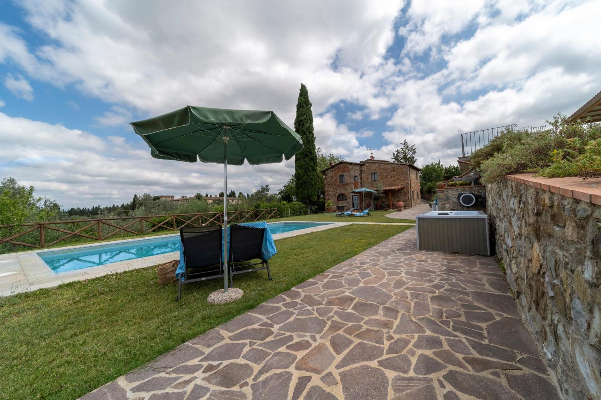 Villa Sunset Greve in Chianti Buitenkant foto